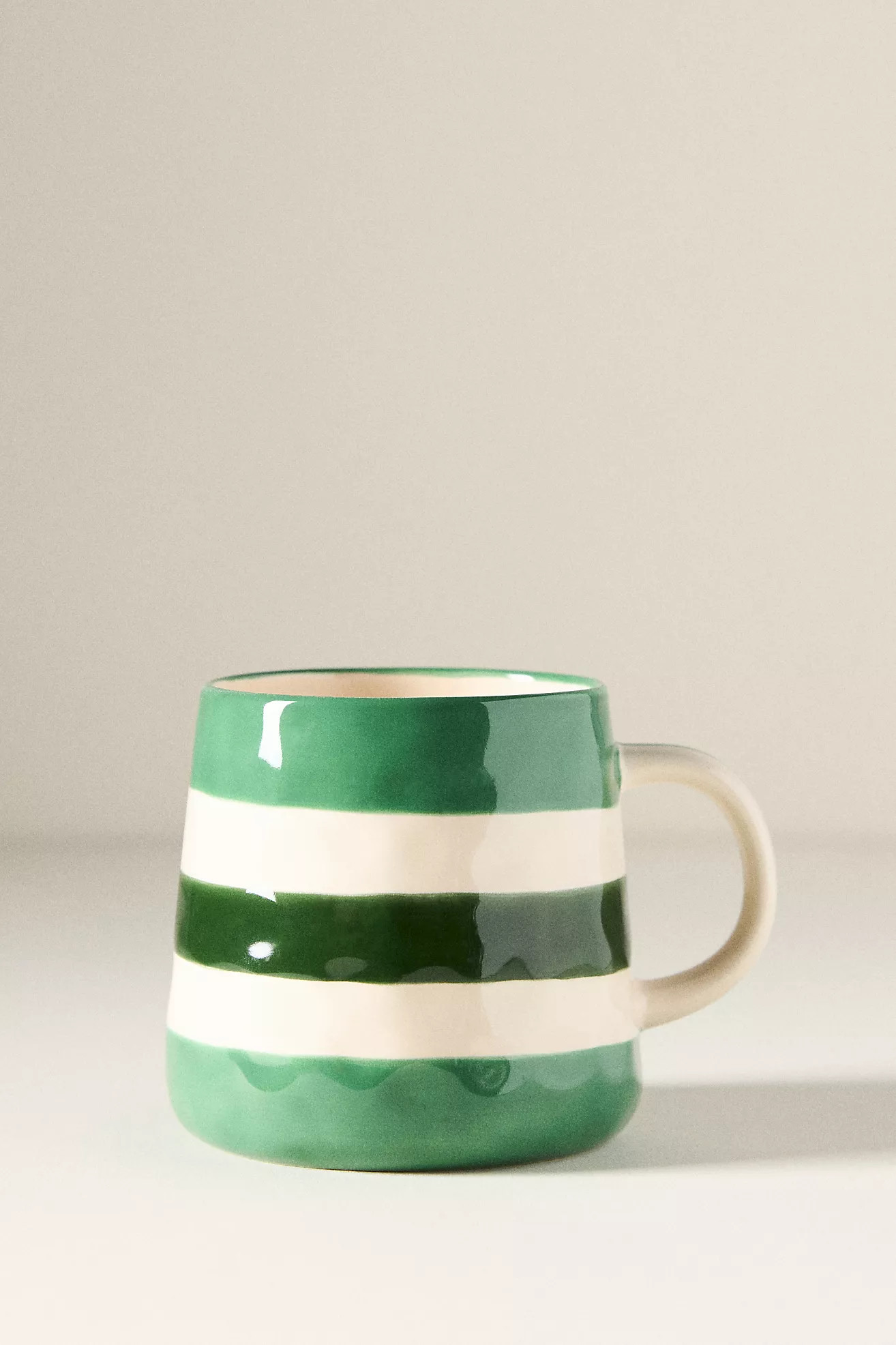 Go Sports! Handpainted Stoneware Mug | Anthropologie (US)