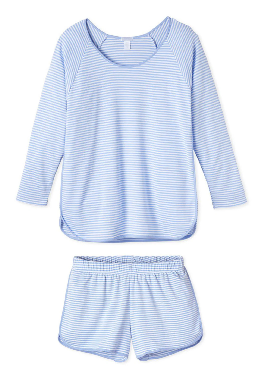 Pima Long-Short Set in Hydrangea | Lake Pajamas