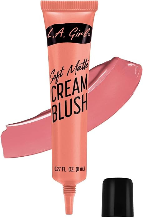 L.A. Girl Soft Matte Cream Blush, Rosebud GBL441 | Amazon (US)