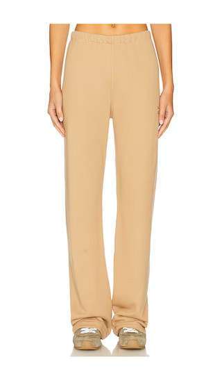 Straight Leg Sweatpant in Taupe | Revolve Clothing (Global)