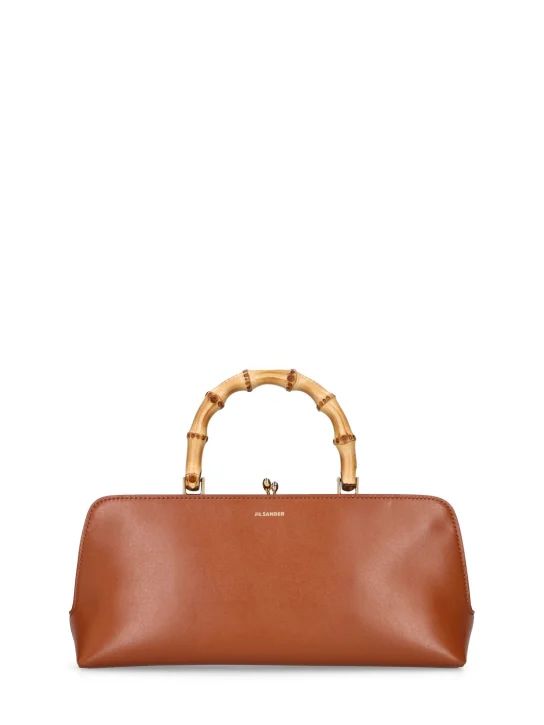Small Goji leather top handle bag | Luisaviaroma