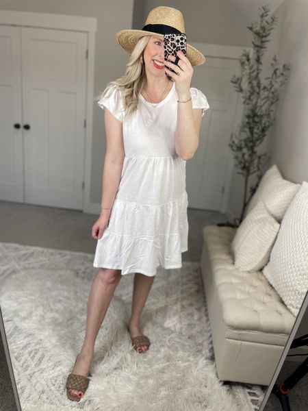 Weekend Walmart wins try on
White dress- small 

#LTKFind #LTKunder50 #LTKstyletip