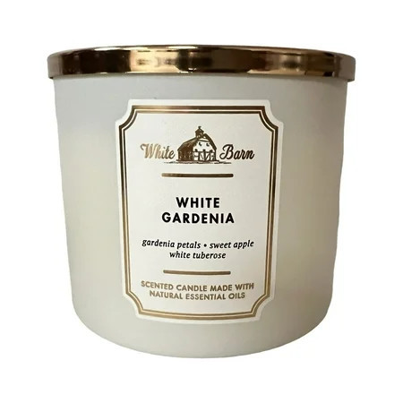 Bath & Body Works White Gardenia Scented 3 Wick Candle 14.5 oz | Walmart (US)