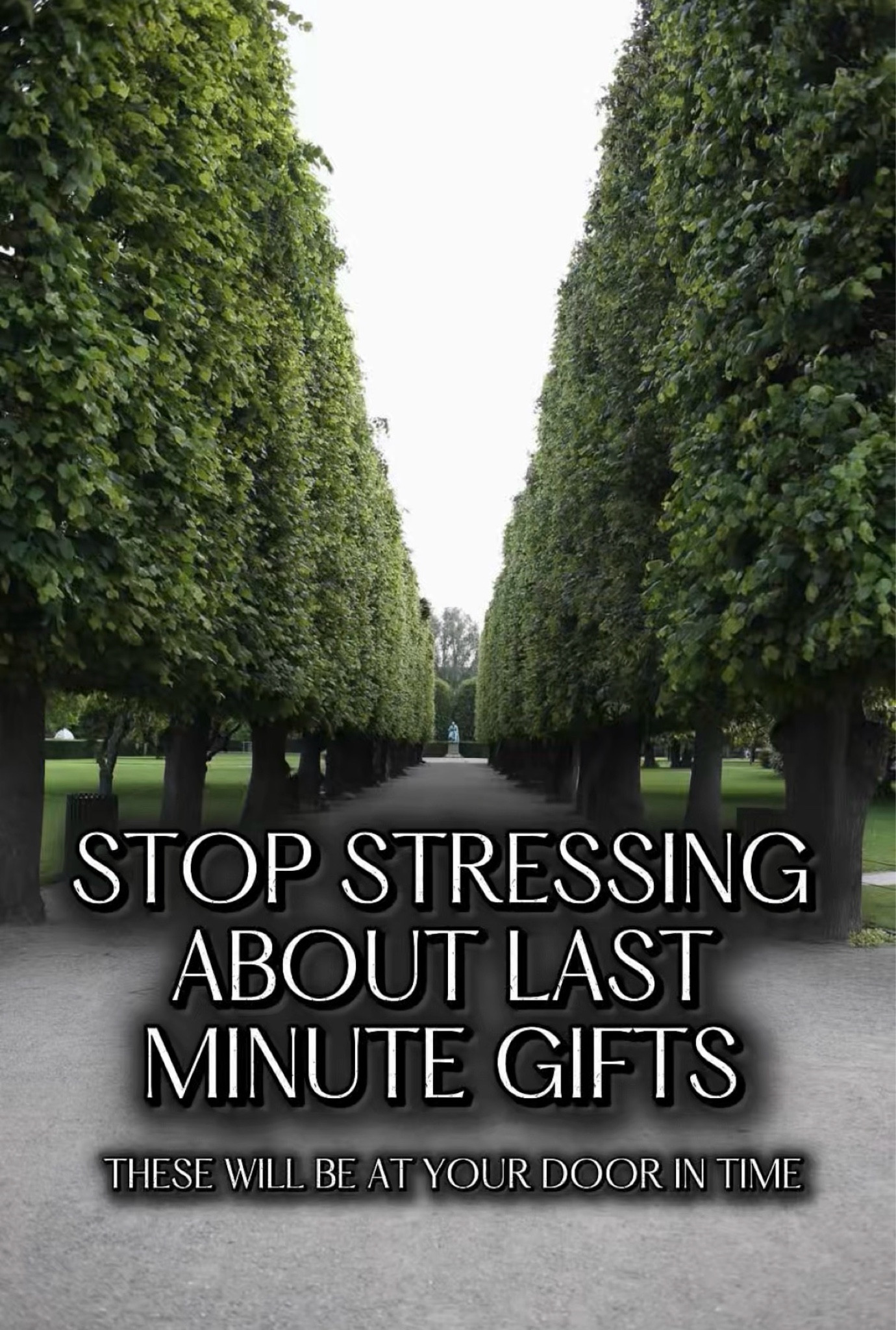 Stop stressing about last minute gifts.  These will be at your door in time