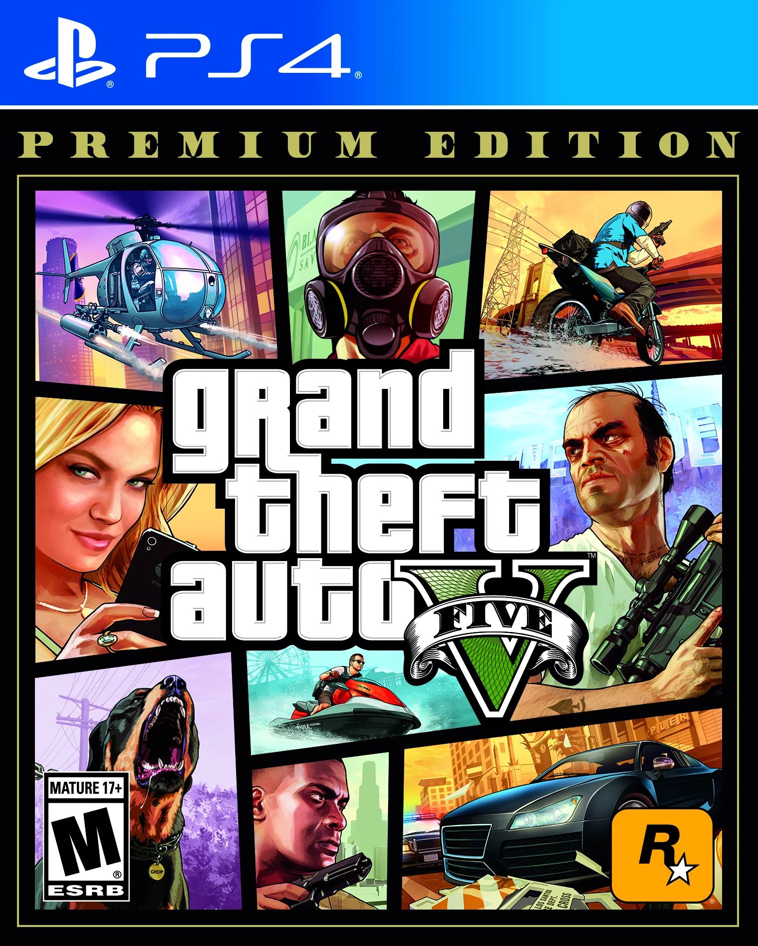 Grand Theft Auto V: Premium Edition - PlayStation 4 | Walmart (US)