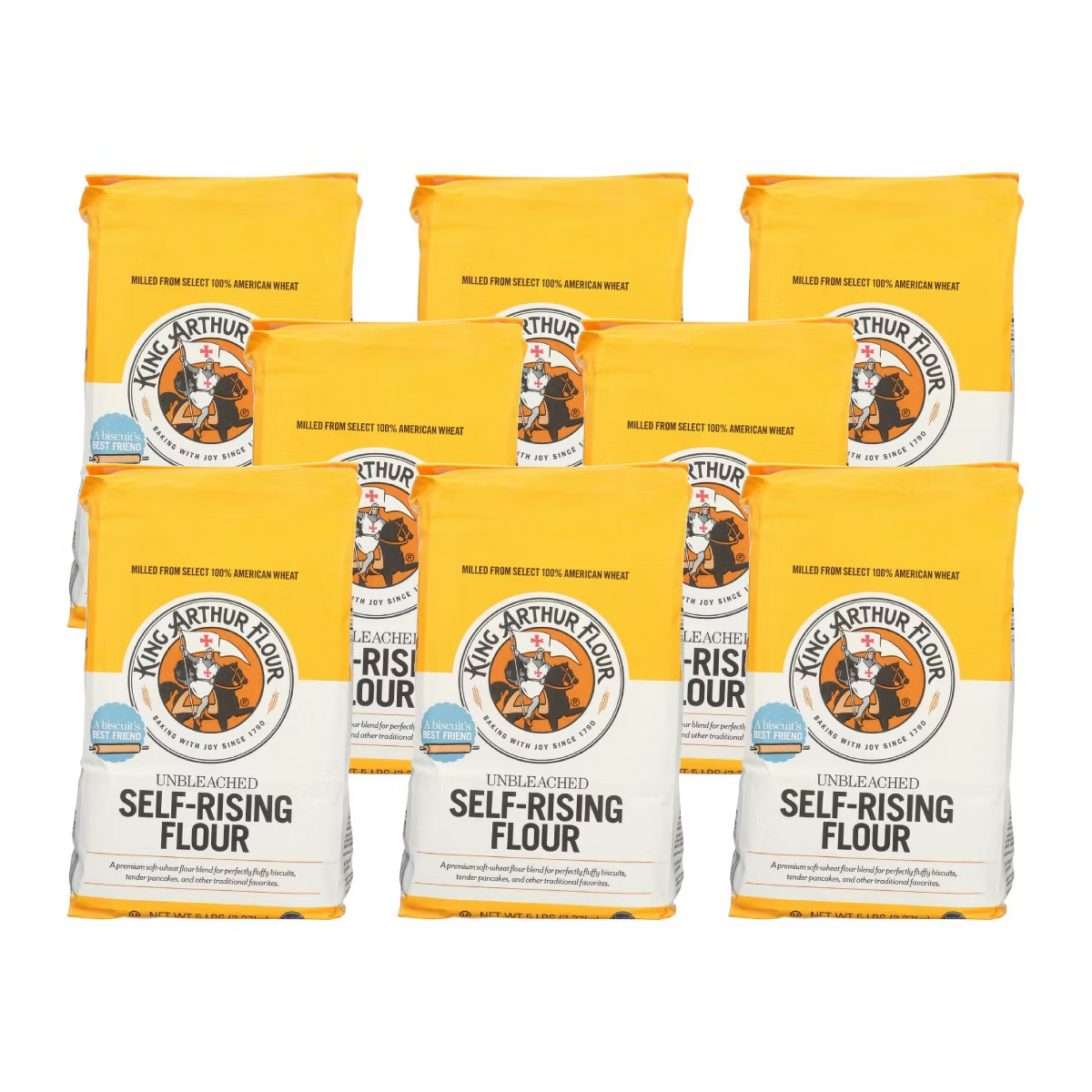 King Arthur Baking Company Self-Rising Flour - Case of 8/5 lb | Target
