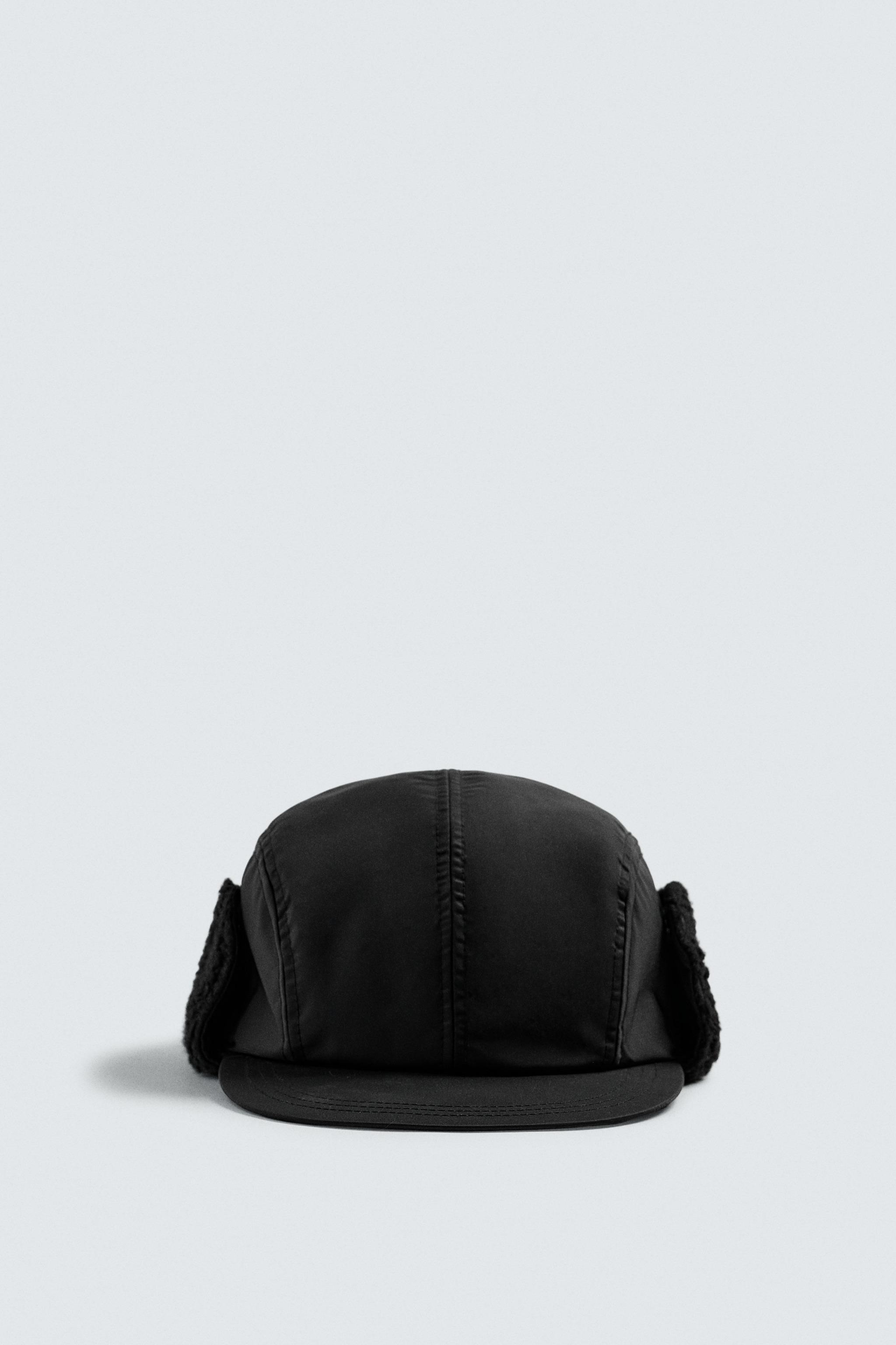 TECHNICAL CAP WITH SHEARLING EAR FLAPS | Zara US