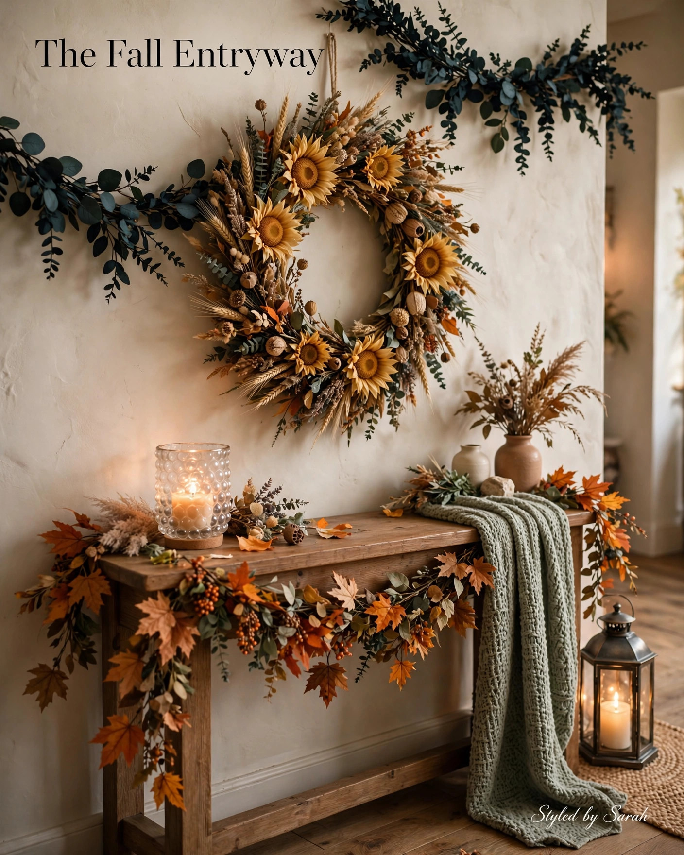 The Fall Entryway

Shop my cozy fall home picks below!     

Affiliate links — I earn from qualifying purchases 

 #StyledBySarah #FallDecor #HomeDecor #LTKHome #CozyHome