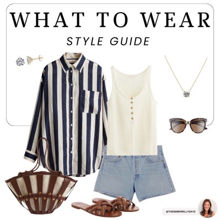 Summer Outfit Idea


Summer  summer fashion  summer outfit  summer style  striped button down  casual outfit  casual style  denim shorts  sandals 

#LTKSeasonal #LTKStyleTip