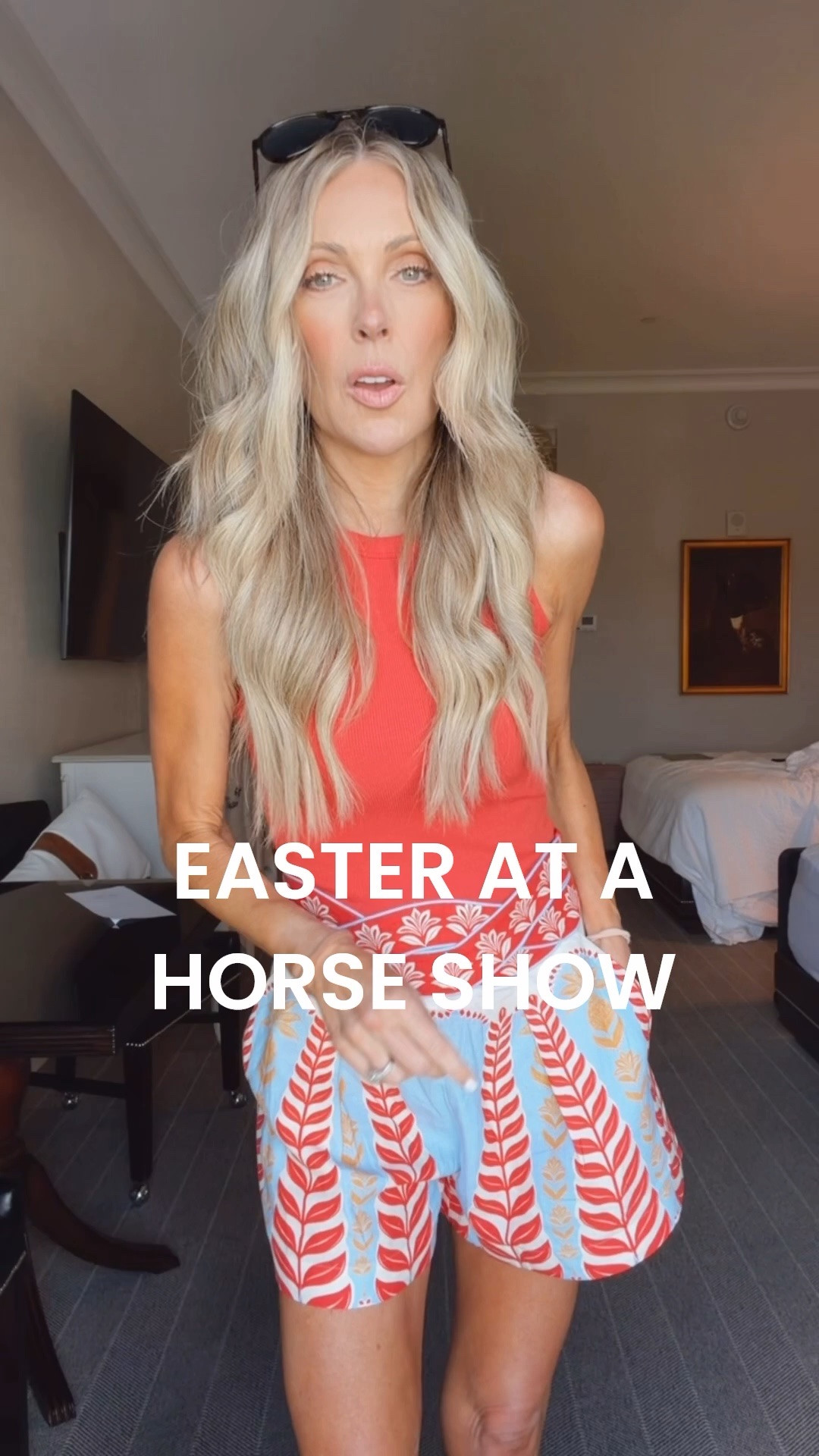 No Easter dress this year due to 3 kids at a horse show so this is the best I could do.. which would be a very cute option for travel or every day errands. 

#LTKmomlife #LTKdayinmylife #LTKootd