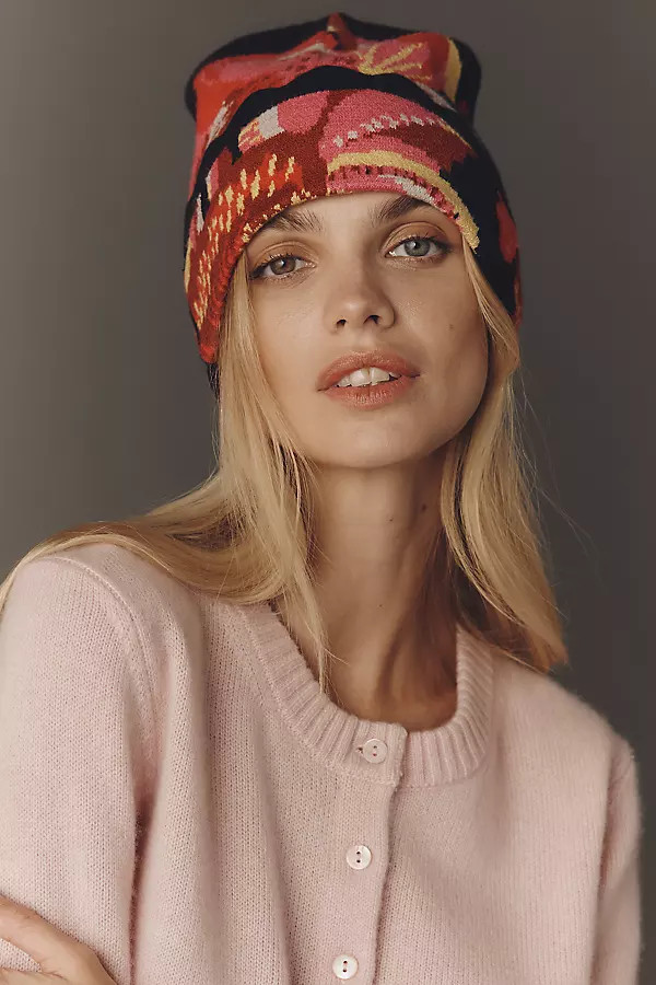 Farm Rio x Anthropologie Printed Beanie | Anthropologie (US)