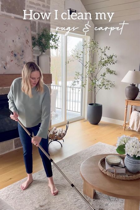 How to Clean My Rugs - Living room rug 

#LTKhome
