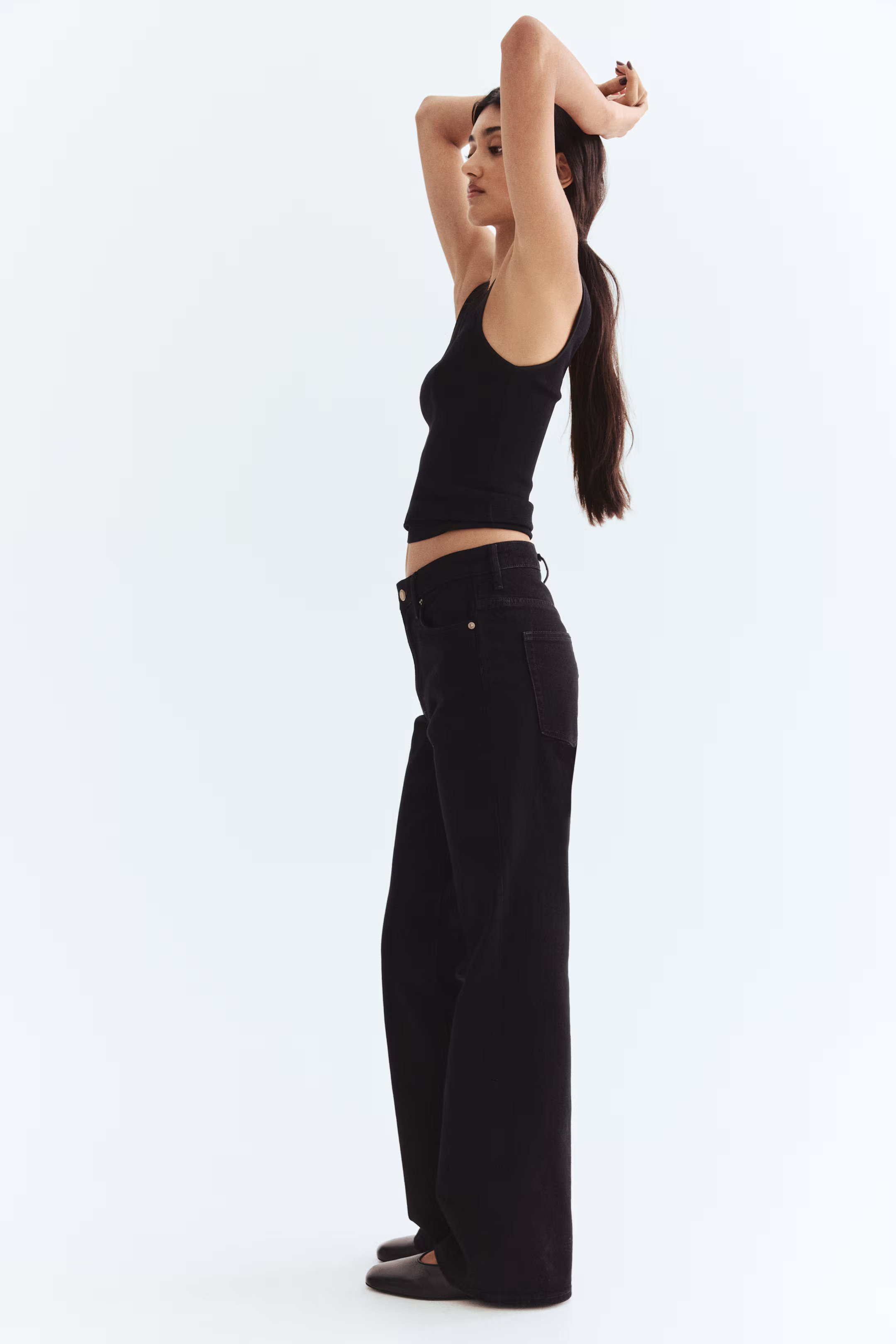Bootcut High Jeans | H&M (UK, MY, IN, SG, PH, TW, HK)