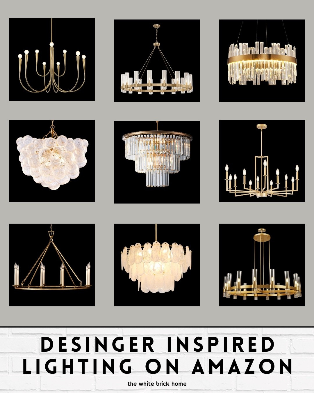 Beautiful brass lighting options on Amazon! 

🖤🖤

Amazon, Amazon home, home decor, brass lighting, chandelier, dining room light fixture, ceiling light fixtures, bubble chandelier, brass lighting, dining room, dining room inspiration, dining room decor, foyer lighting, foyer chandelier 

#LTKSaleAlert #LTKHome #LTKStyleTip