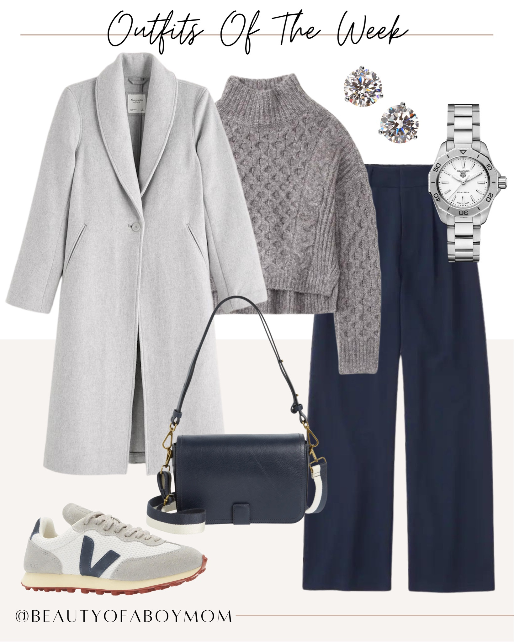Fall outfit inspo - staple wardrobe - dad coat - trousers - sneakers - chic fashion 

#LTKstyletip #LTKSeasonal #LTKshoecrush