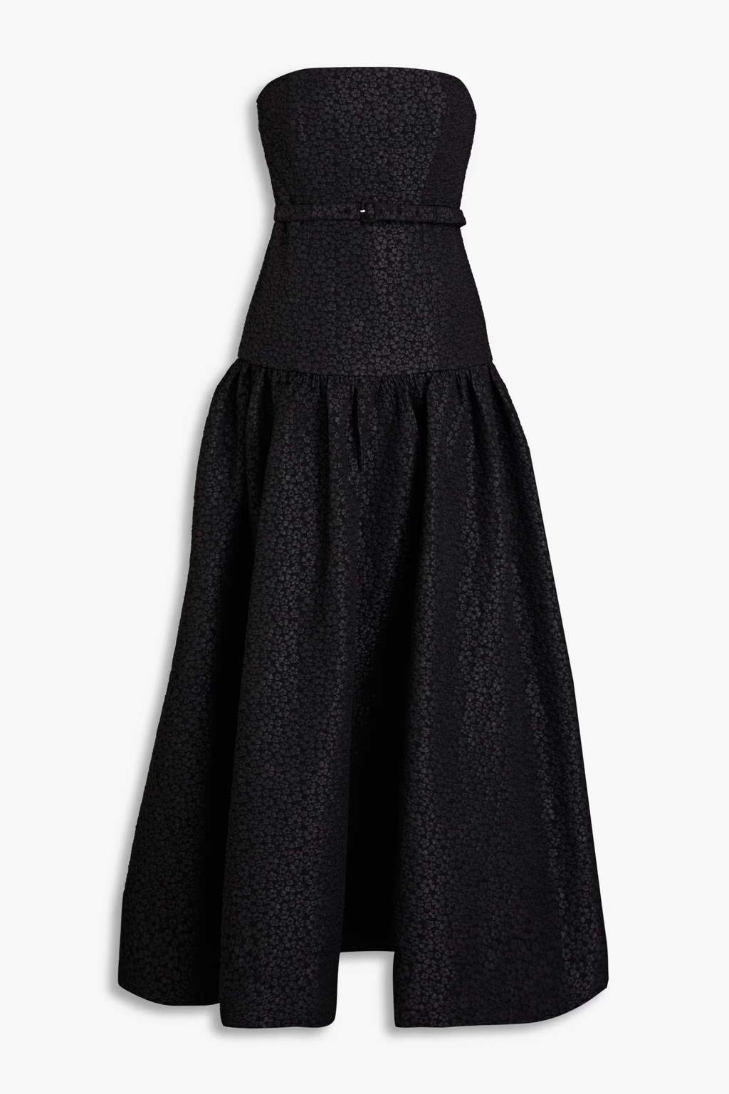 Arete strapless floral-jacquard maxi dress | The Outnet (US and CA)