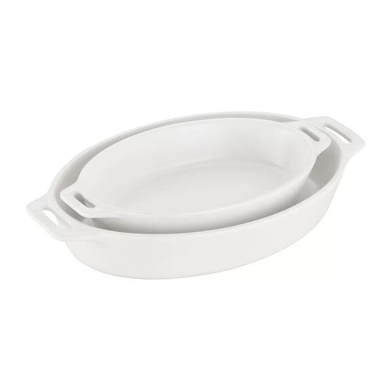 Staub Ceramic 2-piece Oval Baking Dish Set | Wayfair North America