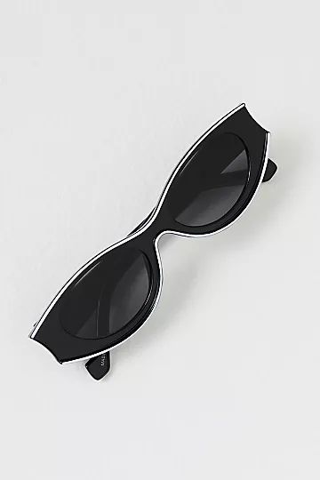 Gallery Painted Slim Sunglasses | Free People (Global - UK&FR Excluded)