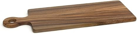 Lipper International Acacia Wood Serving and Cutting Board, 19.75" x 7" x 0.5" | Amazon (US)