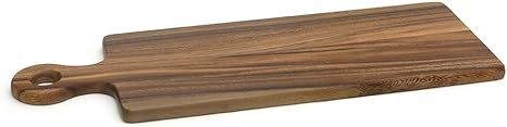 Lipper International Acacia Wood Serving and Cutting Board, 19.75" x 7" x 0.5" | Amazon (US)