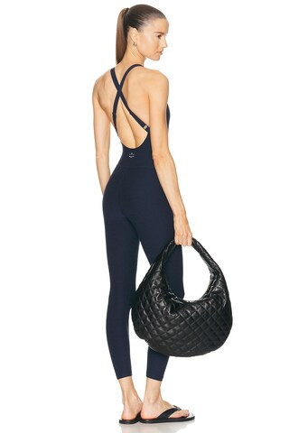 Beyond Yoga Play The Angles Jumpsuit in Nocturnal Navy - Navy. Size M (also in L, XS). | FWRD 