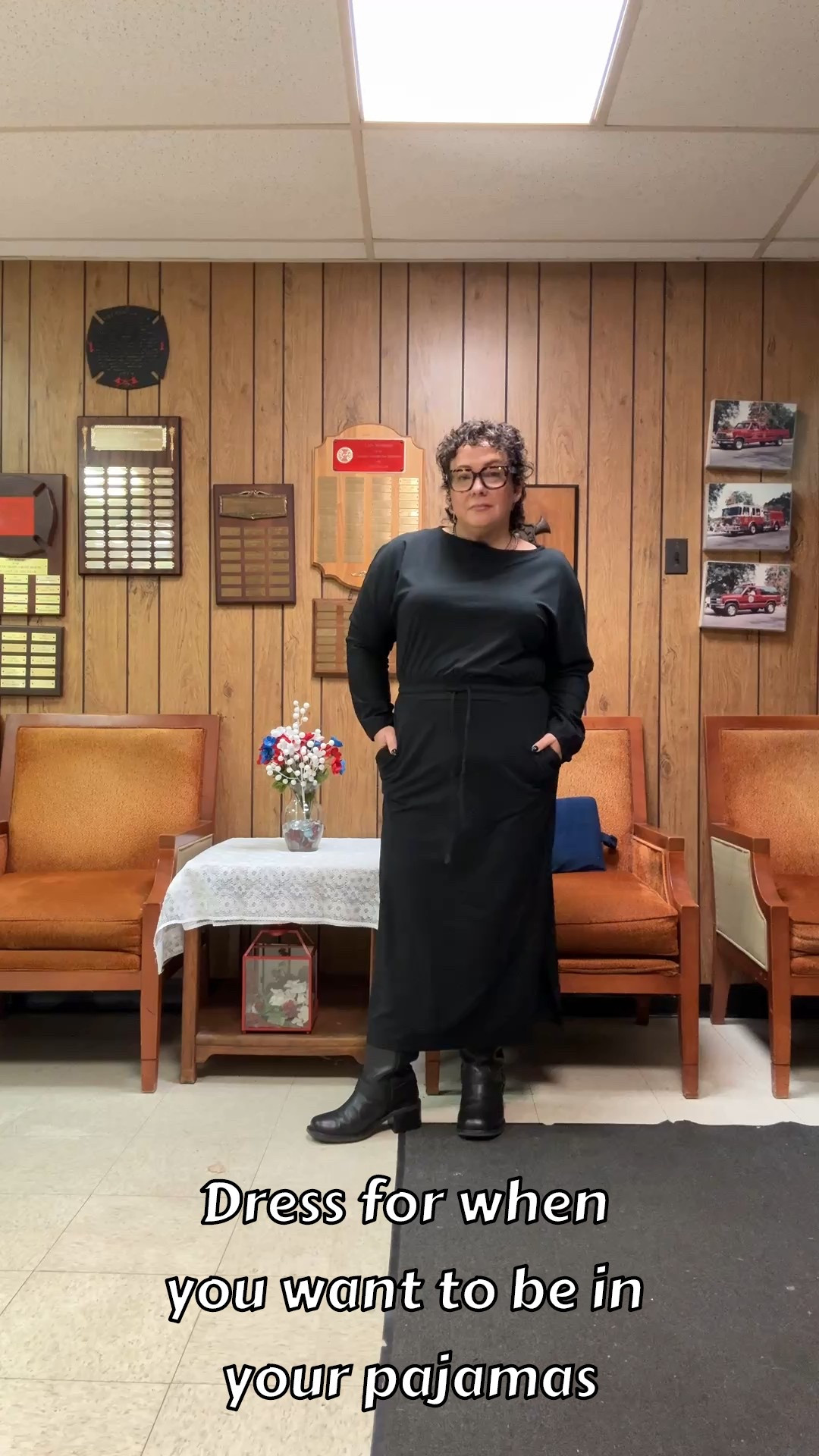 Throw on some boots and jewelry and I look polished. And I couldn’t resist capturing my outfit in the retro vibes of our local firehouse where I attended a candidate forum for our upcoming city election! 

#LTKMidsize #LTKPetite