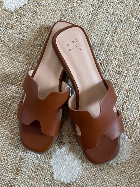$14 sandals. So chic and designer look for less. 

#LTKsalealert #LTKfindsunder50 #LTKshoecrush