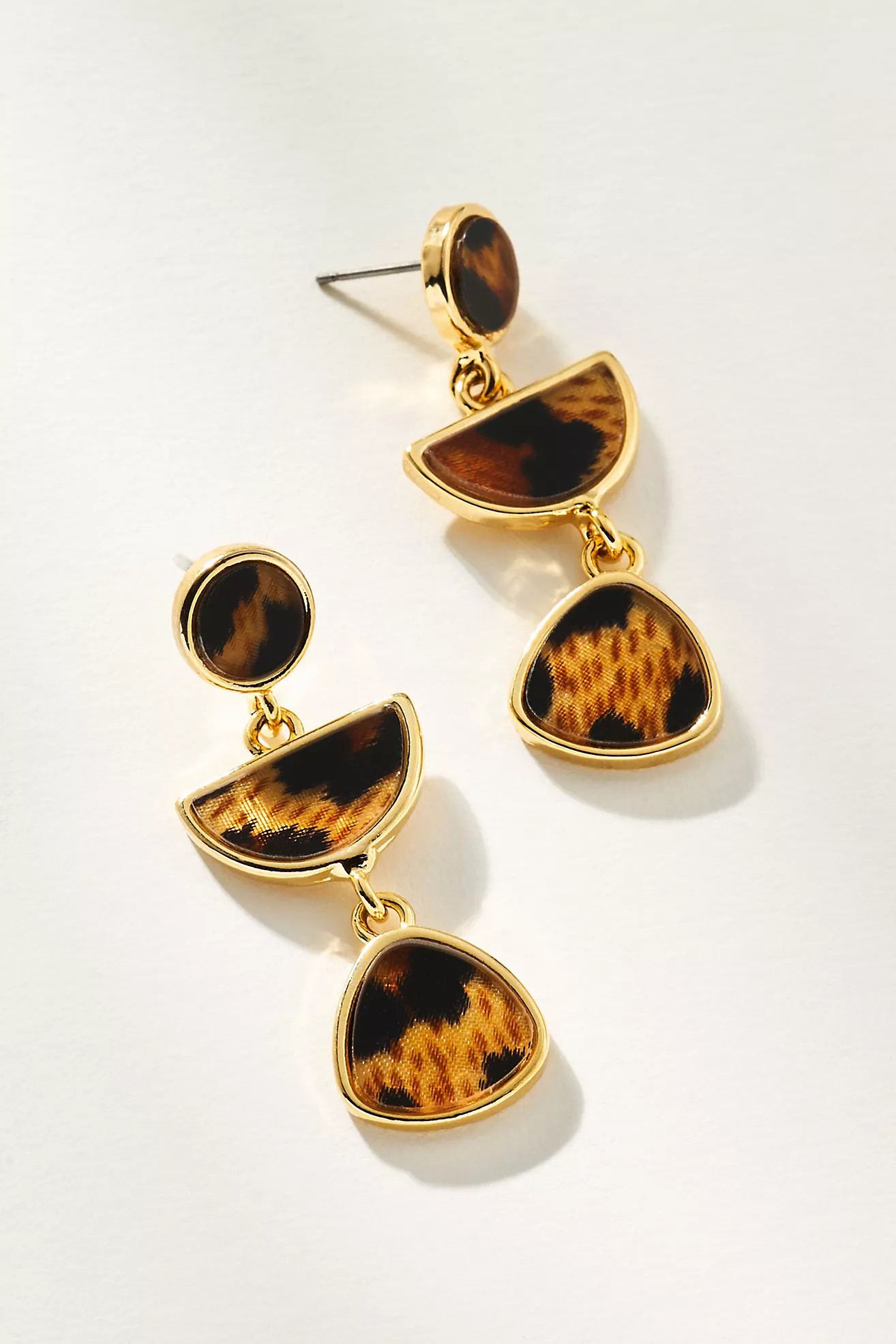 Animal Print Drop Earrings | Anthropologie (US)