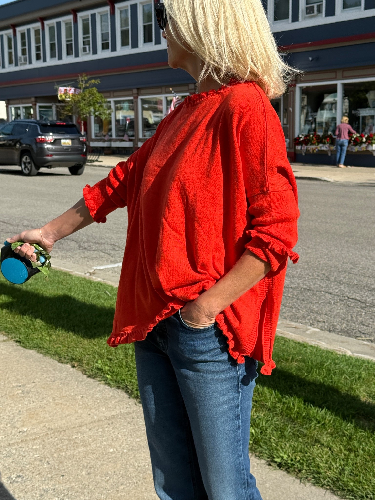 Frenchy collection + jeans and Catalina ruffled top! All on sale this weekend! Xoxo

#LTKSeasonal