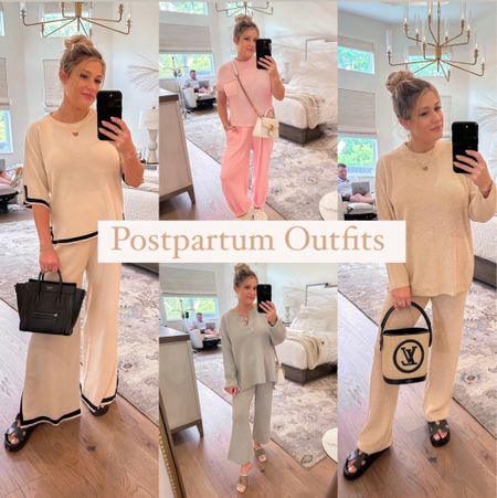 Postpartum outfits; matching sets

Wearing true size in amazon sets; sized up in free people #christianblairvordy #matchingsets #postpartumoutfits 

#LTKSeasonal #LTKstyletip #LTKfindsunder100