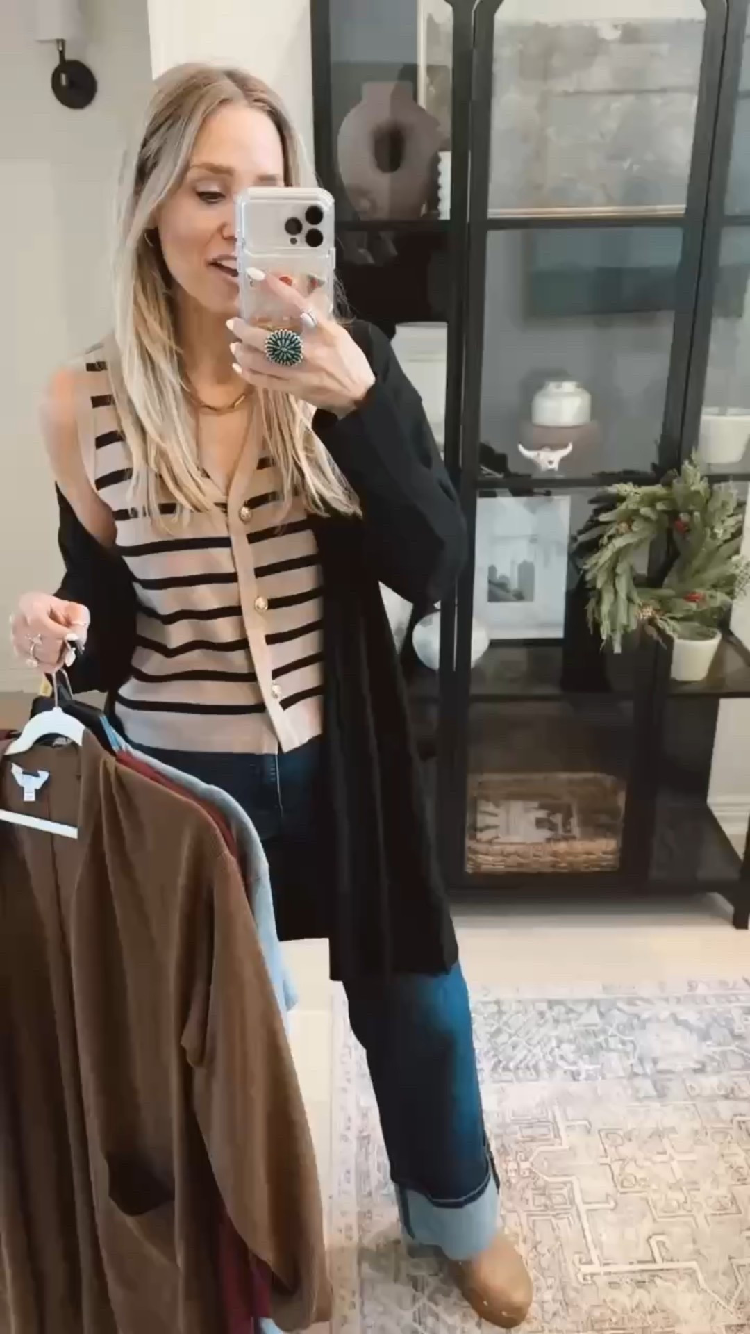 Cannot believe this cardigan is under $15 from Walmart! Reminds me of FP without the price! 

Wearing size L / for more boho fit 

#LTKWorkwear #LTKootd #LTKFindsUnder50