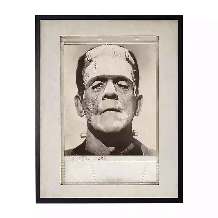Vintage Frankenstein Halloween Wall Plaque | Kirkland's Home