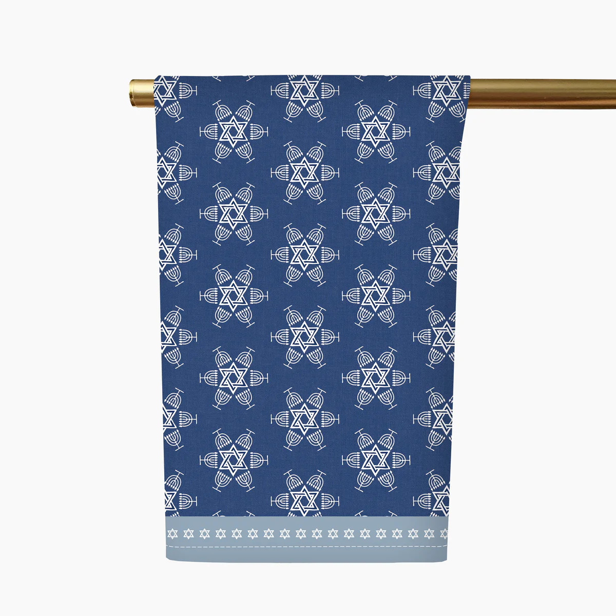 Menorah Snowflake Tea Towel | Honey + Hank