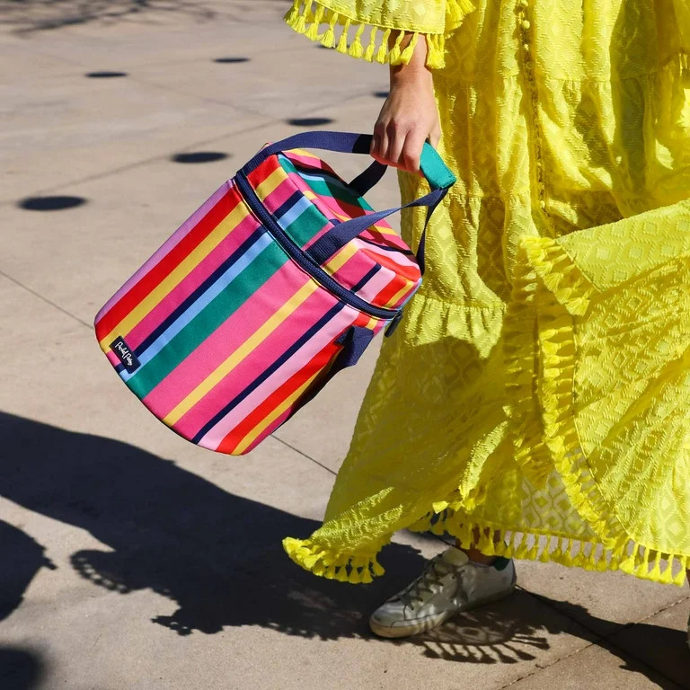 Packed Party Line it Up, Stripe Bottle Soft Cooler Bag | Walmart (US)