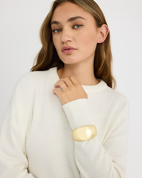 Chunky Gold Cuff Bracelet | Express