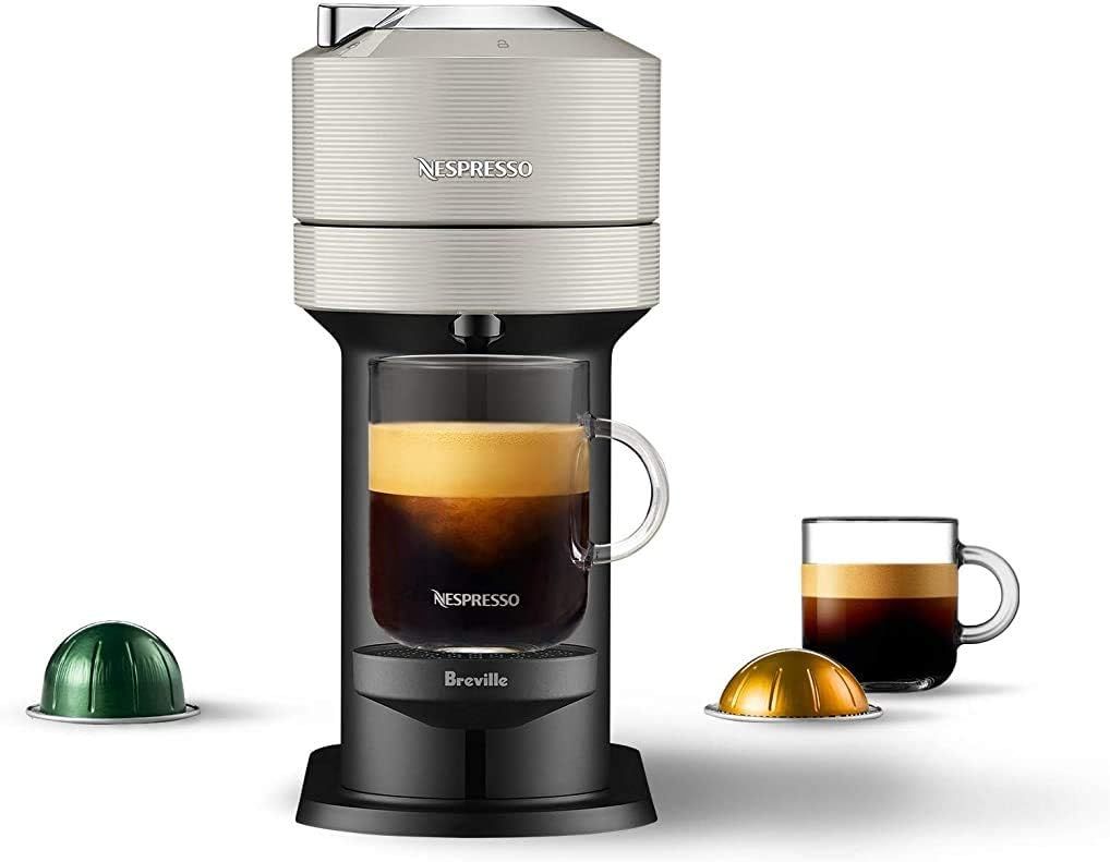 Nespresso Vertuo Next Coffee and Espresso Machine by Breville, 18 Fluid Ounces,Light Grey | Amazon (US)