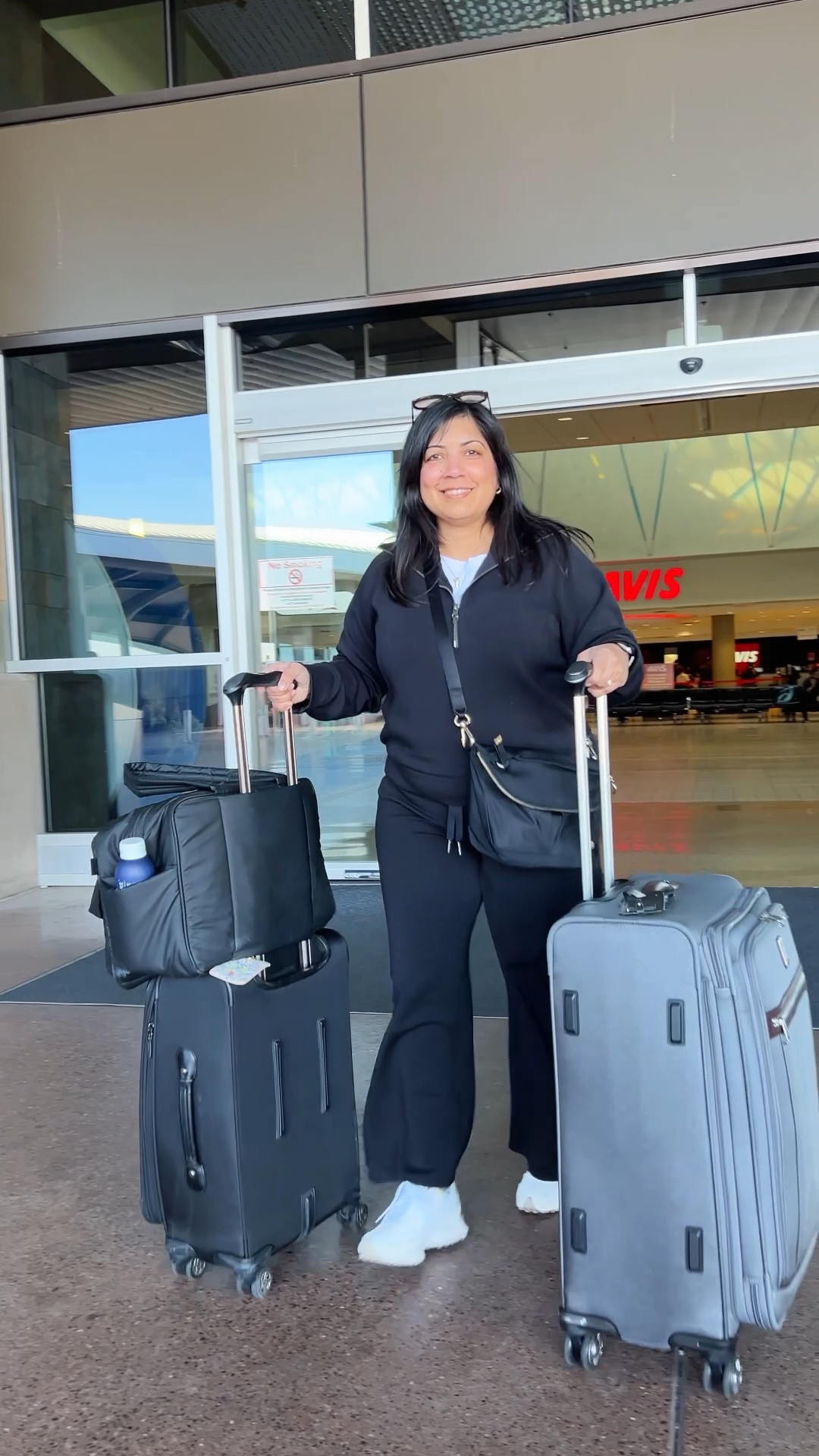 LTK x SPANX SALE! 20% off sitewide for full-priced styles with code LTK20. Excludes markdowns.

Travel Outfit! Love this Spanx Air Essentials set for travel. So soft, comfy and cozy! Wearing size large in the top and large petite in the pants. New Balance 327 sneakers true to size. Lululemon crossbody festival bag. CALPAK Luka duffel travel bag. Travelpro carry-on suitcase and check-in luggage.

Fall outfits women over 50, travel outfits, matching sets, airport outfit, Spanx set

#LTKTravel #LTKMidsize #LTKPetite