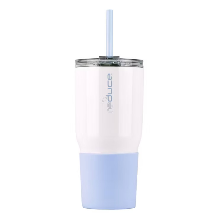 Reduce 34oz Cold1 Insulated Stainless Steel Straw Tumbler with Silicone Grip | Target
