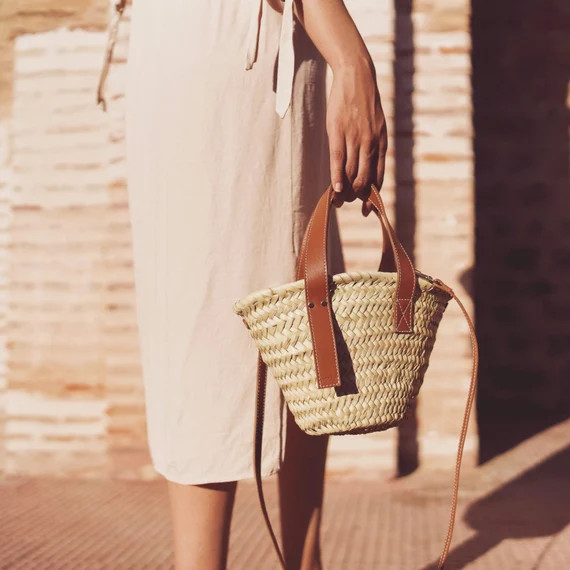 Straw Bag Straw Basket Natural Bag Beach Bag Handmade Bag | Etsy | Etsy (US)