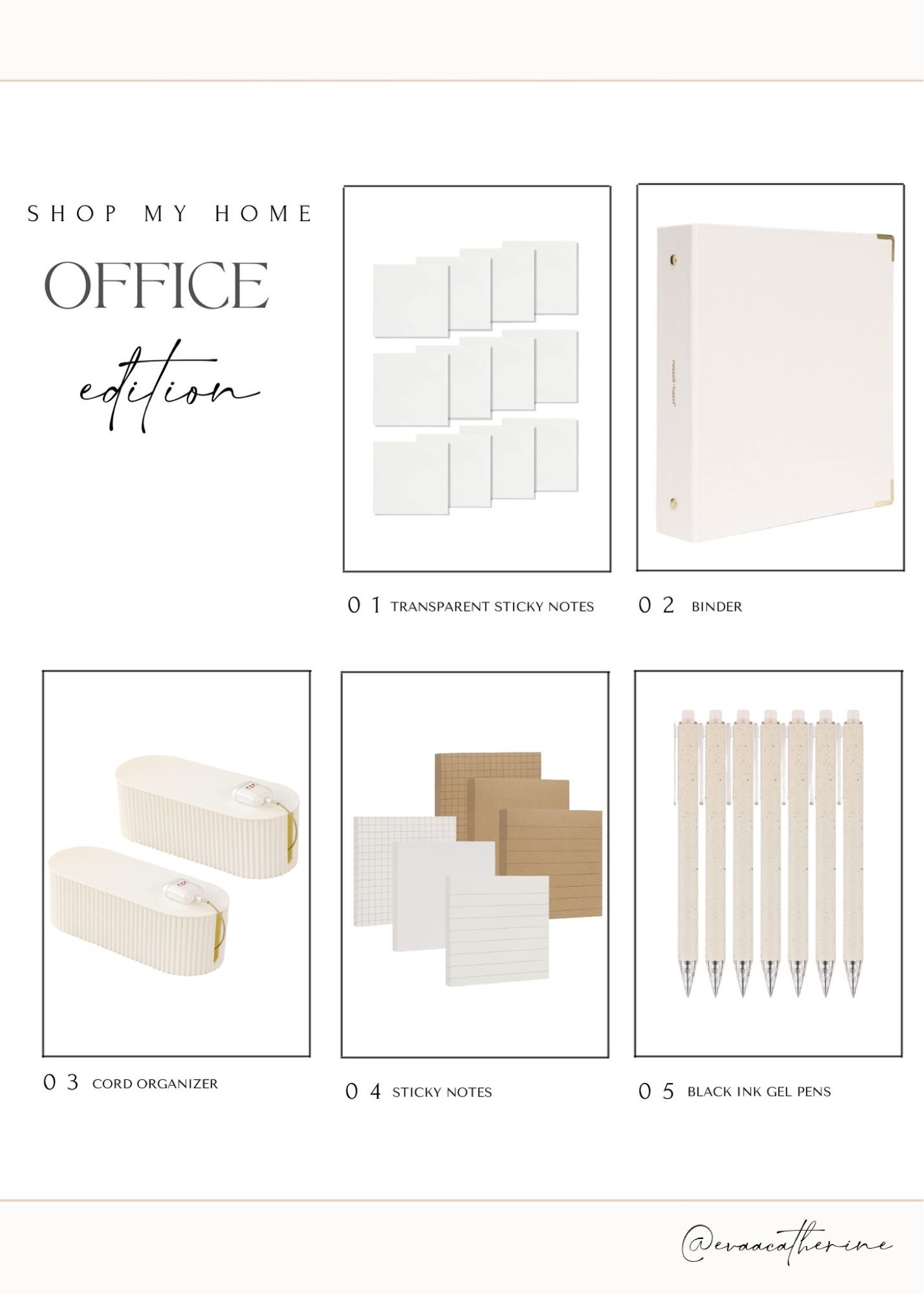 2023 office supply refresh! These transparent sticky notes are amazing and I've been ordering these binders for years. 



#LTKhome #LTKFind #LTKunder50