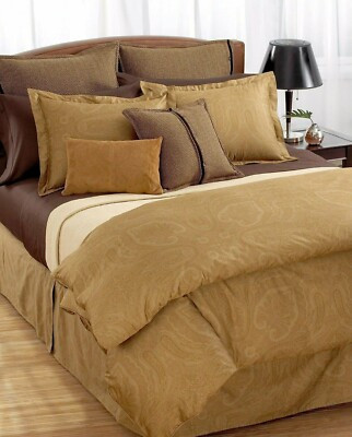 Ralph Lauren Doncaster Camel Paisley King Duvet / Comforter Cover 400TC SATEEN  | eBay | eBay US