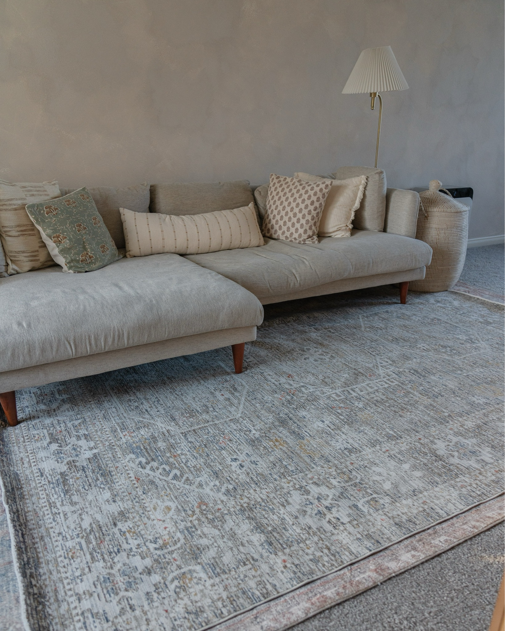 New #CLJxLoloi rug collection launch! Super earthy and vintage-inspired + low pile making it the perfect living room rug. 

#LTKHome #LTKStyleTip #LTKSeasonal