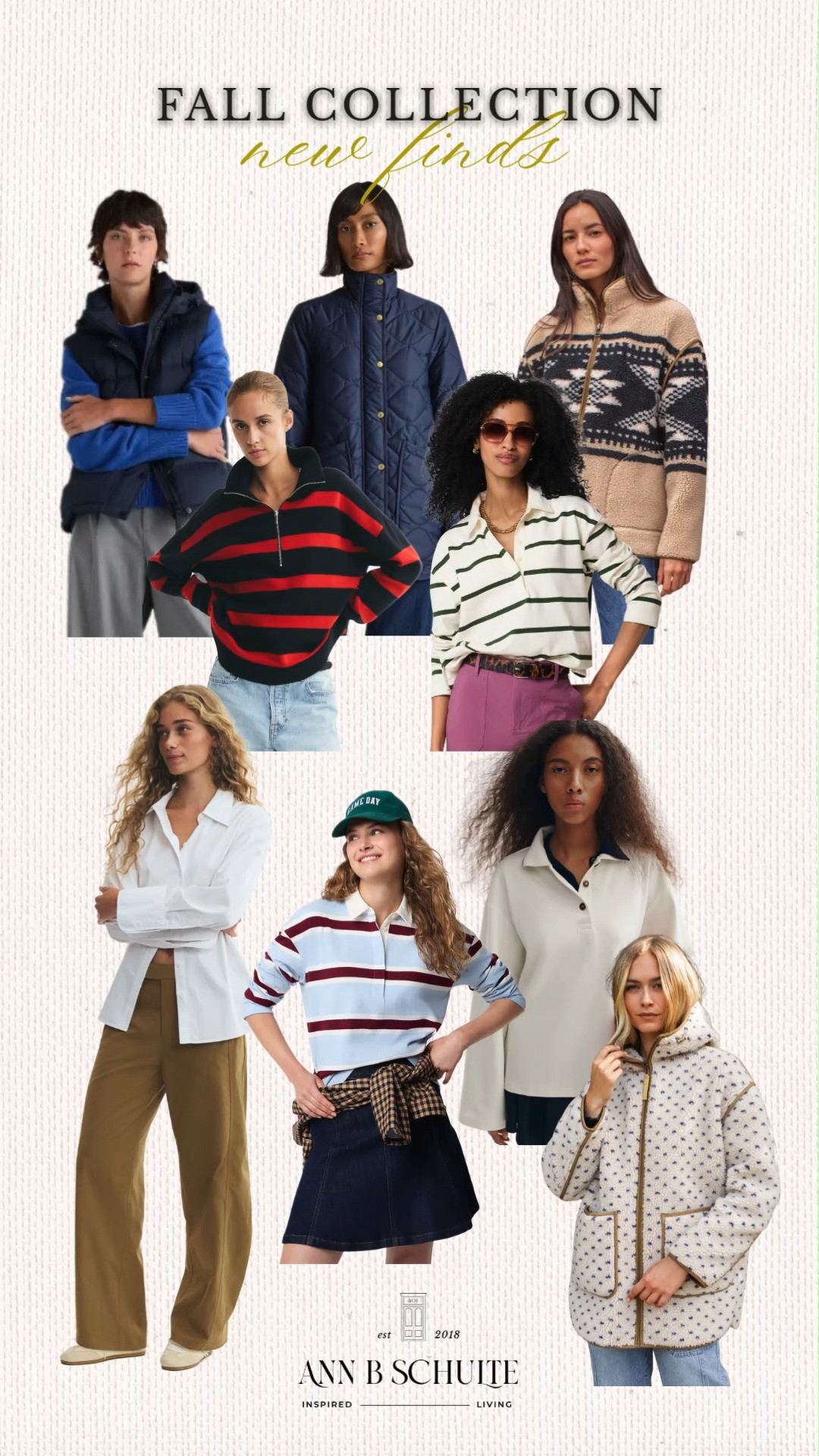 Fall new finds are bringing a fresh mix of sporty classics, cozy layers, and preppy details into the season. From quilted jackets and patterned sweaters to striped polos, relaxed trousers, and lightweight outerwear, these pieces make everyday fall dressing feel easy and pulled together. Classic stripes and rich seasonal tones add personality while keeping each look versatile enough to wear on repeat. The perfect lineup for adding a few fresh favorites to your fall wardrobe. 🍂🤎✨
#FallNewFinds #FallFashion #FallStyle #FallCollection #FallOutfits #FallWardrobe #PreppyStyle #AutumnFashion #EverydayStyle #FashionFinds 

 #LTKootd