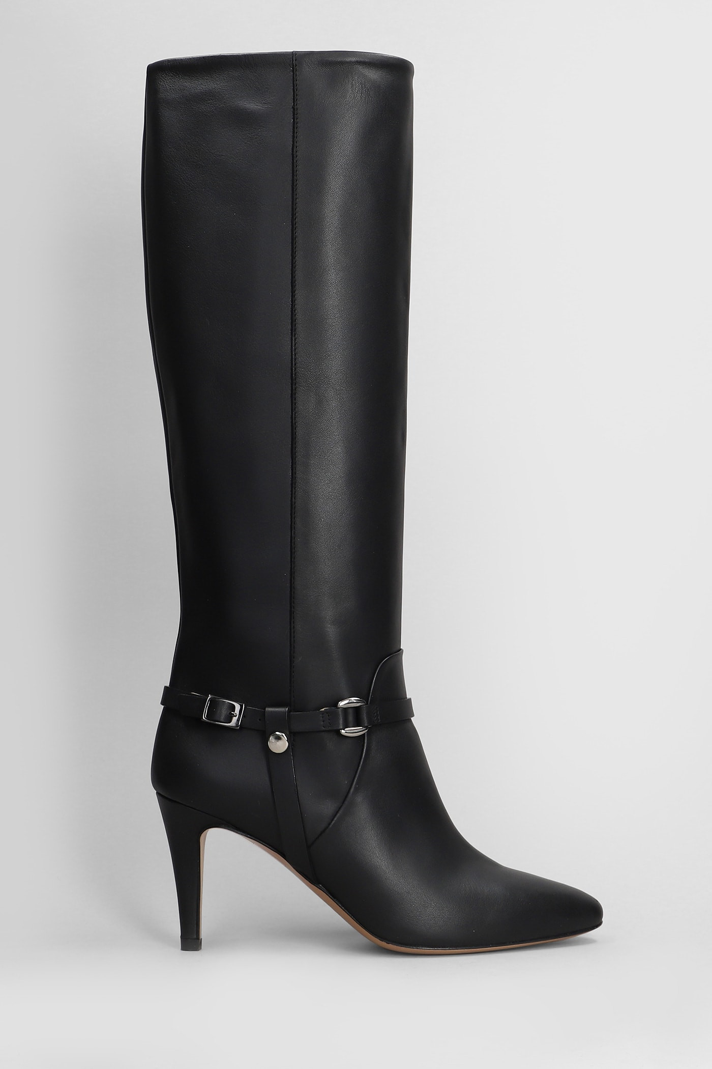The Seller High Heels Boots In Black Leather | Italist.com US