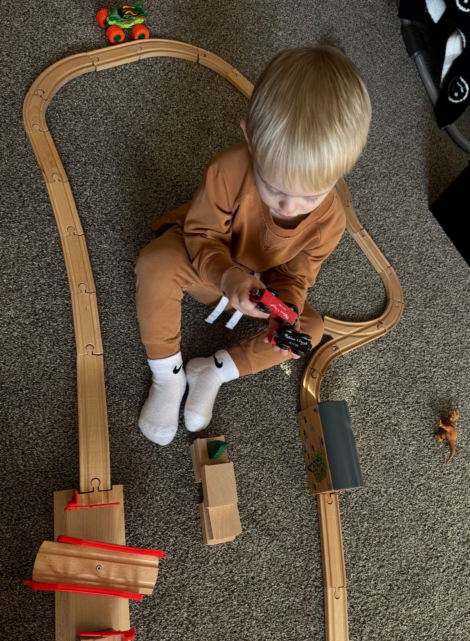 Checkout this train set along with a Cute and comfy outfit for out on the go or play time! 

#LTKmomlife #LTKKids #LTKootd