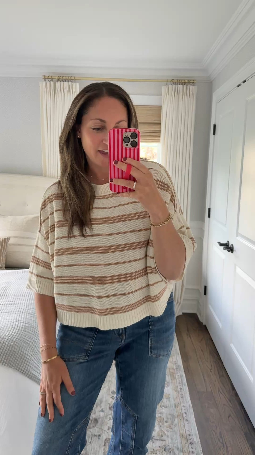 Anthropologie has the best sale right now! Use code ANTHRO20 for 20% off all orders $100+. This cropped sweater, jeans and ballet flats are some of my most-worn items and included in the sale! Perfect spring outfit 🙌🏻

#LTKSaleAlert #LTKdayinmylife #LTKootd