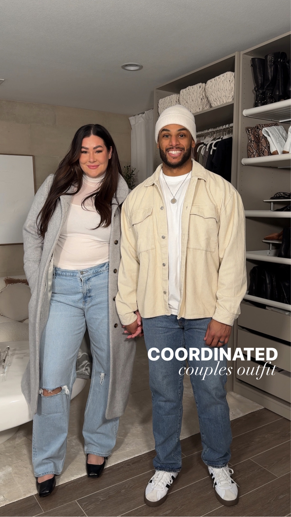 Couples outfit inspo! Loving these outfits for a winter date night!🤍 

Couples outfit inspo. Couple outfit ideas. Men’s outfit inspo. Midsize fashion. Winter fashion. 

#LTKmidsize #LTKstyletip #LTKmens