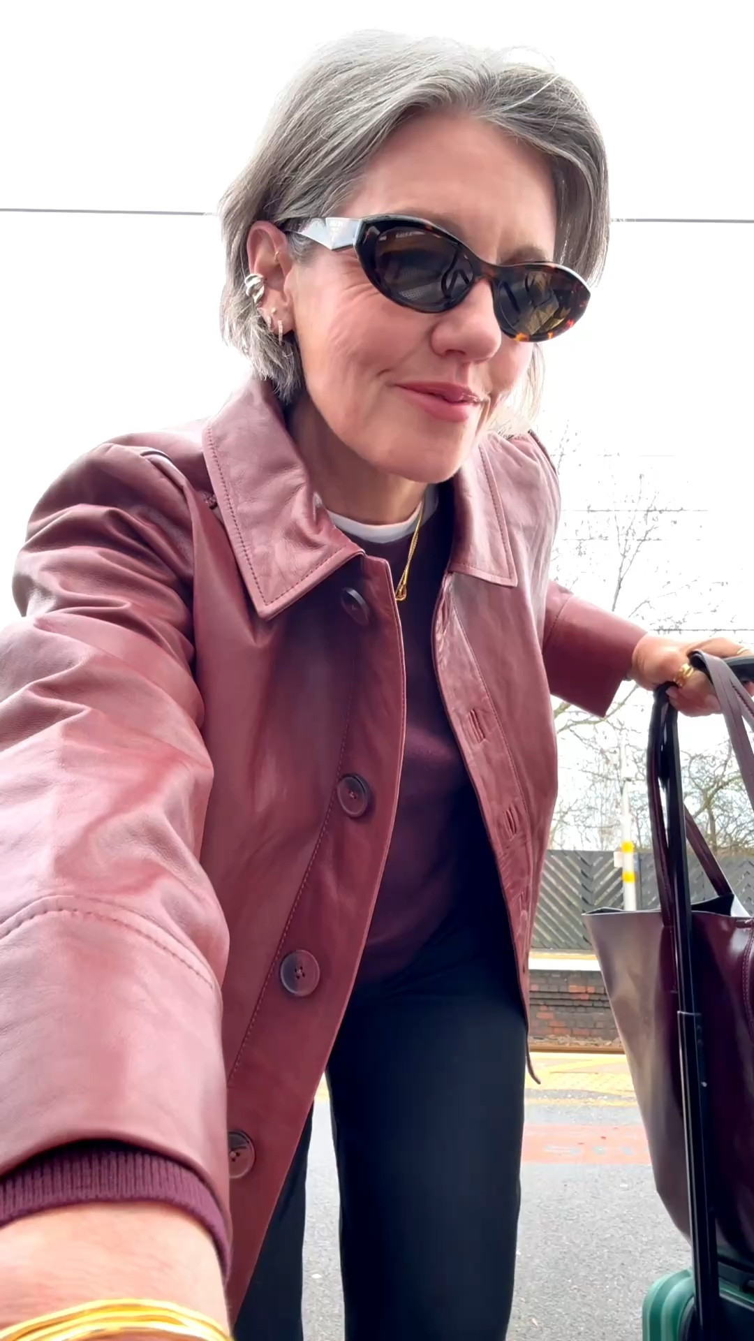 Travel Day 🚆
Sezane leather jacket size 12
Trousers size 14r
Jumper merino knit currently on sale size 14


#LTKtravel #LTKuk #LTKspring