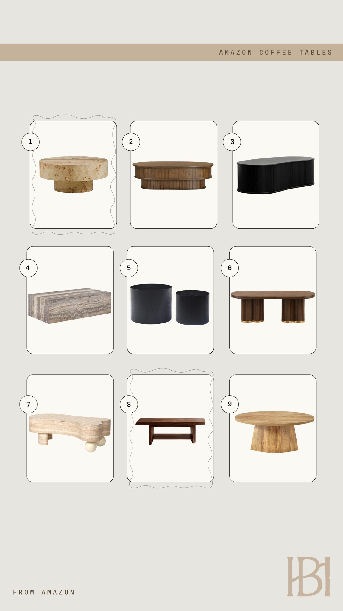 Modern coffee tables from Amazon 🖤 Love these earthy home furniture finds, and can’t believe they’re all from Amazon! Amazon home, Amazon furnitures, Amazon decor

#LTKHome