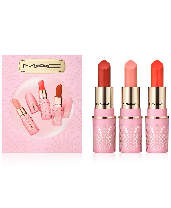 MAC 3-Pc. Taste Of Bubbly Mini Lipstick Set & Reviews - Makeup - Beauty - Macy's | Macys (US)